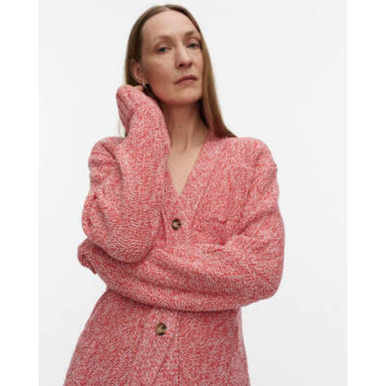 Marimekko marimekko aamu unikko knit cardigan 100% wool mt. M