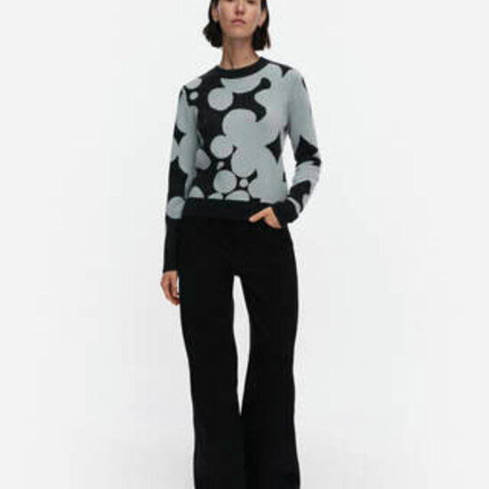 Marimekko marimekko aukio keidas knitted pullover 50% wool 50 cashmere mt M