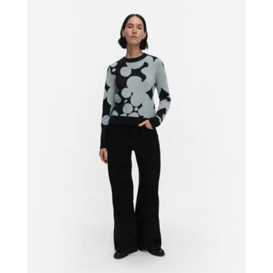 Marimekko marimekko aukio keidas knitted pullover 50% wool 50 cashmere mt L