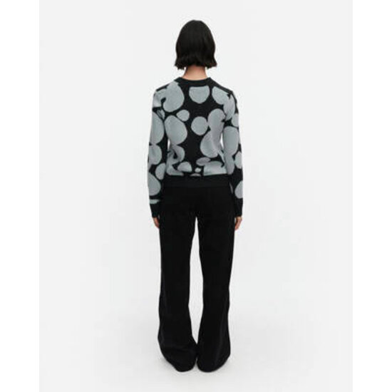 Marimekko marimekko aukio keidas knitted pullover 50% wool 50 cashmere mt L