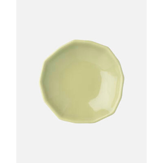 Marimekko marimekko kivet shape plate 9 cm. light green