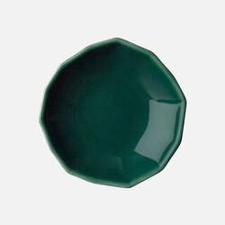 marimekko kivet shape plate 9 cm. dark green
