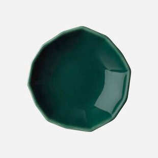 marimekko kivet shape plate 9 cm. dark green