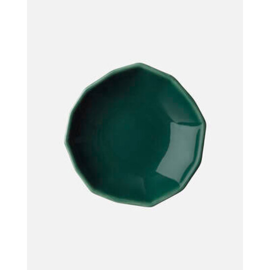 Marimekko marimekko kivet shape plate 9 cm. dark green