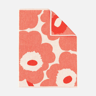 Marimekko Unikko Hand towel oranje 50x70 cm