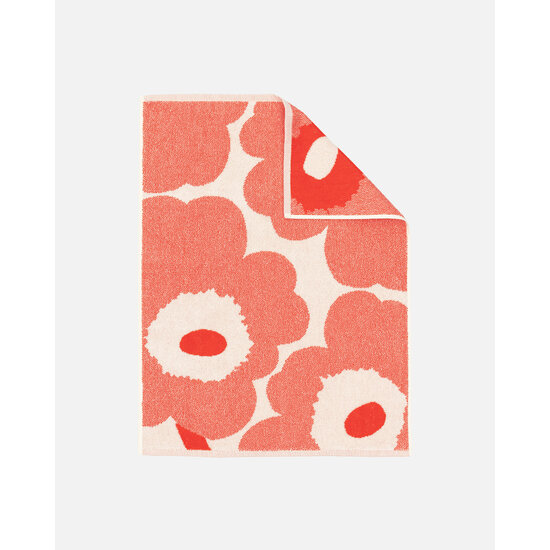 Marimekko Marimekko Unikko Hand towel oranje 50x70 cm