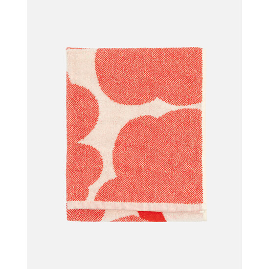 Marimekko marimekko unikko hand towel orange 50x70 cm