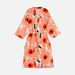 Marimekko Unikko Bathrobe pink/roze S/M