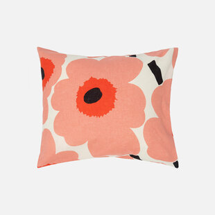 Marimekko Unikko Pillow case 50x70/75 cm pink/roze