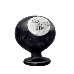 iittala birds by toikka night owl 120 x 130 mm dark grey