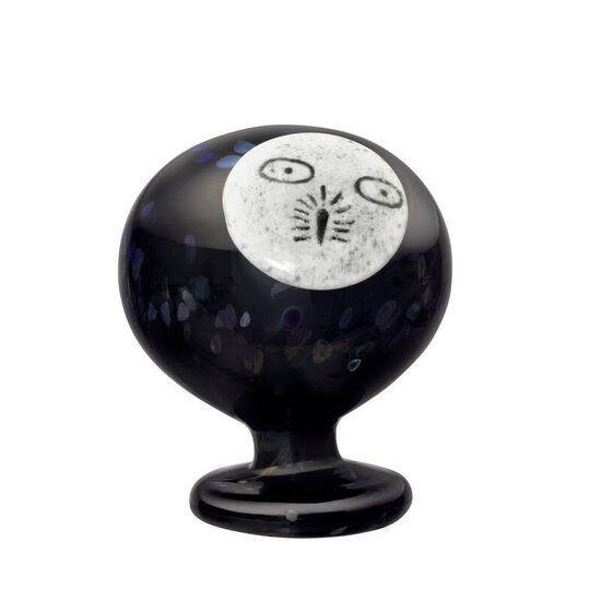 Iittala iittala birds by toikka night owl 120 x 130 mm dark grey