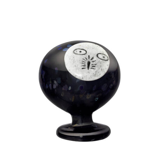 Iittala iittala birds by toikka night owl 120 x 130 mm dark grey