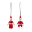 Kay Bojesen kay bojesen santa claus and santa clara red/white christmas tree figures