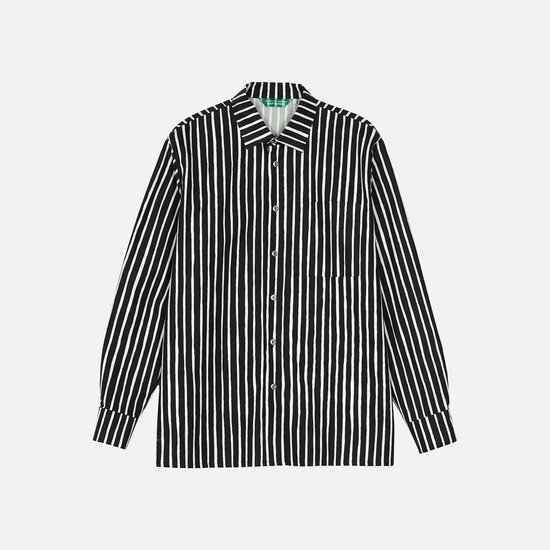 Marimekko marimekko Kioski Jokapoika Black-White 2026 cotton shirt M
