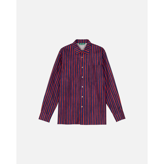 Marimekko marimekko Kioski Jokapoika Blue-Red 2026 cotton shirt M