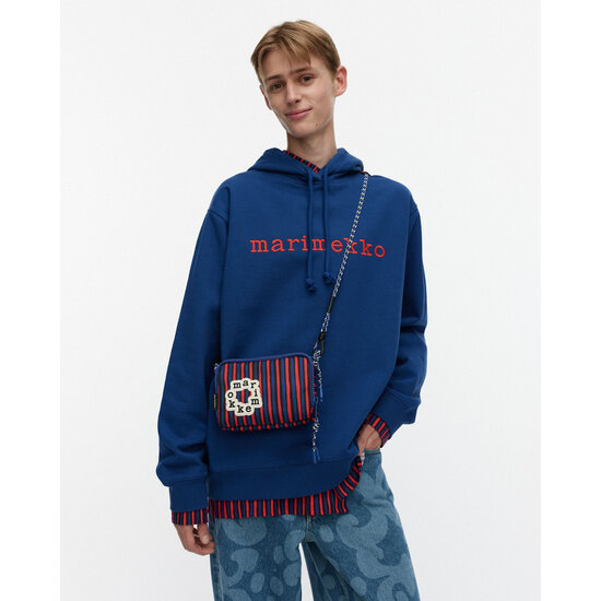 Marimekko Marimekko Iloisa Piccolo Kioski shoulder bag blue-red