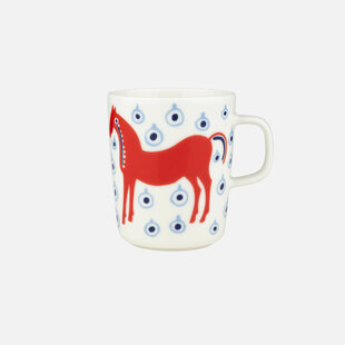 Marimekko Oiva / Musta Tamma Mug 2,5dl
