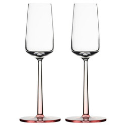 Essence champagne glass 21cl rose 2pc