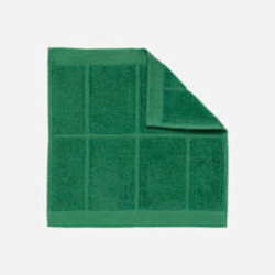 marimekko tiliskivi mini towel green 30 x 30 cm