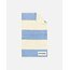 Marimekko marimekko galleria guest towel 30x50 cm light blue- white stripes