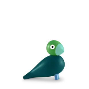 kay bojesen year bird birk dark green 12,5 cm