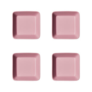 Teema dish 12x12cm rose 4pc