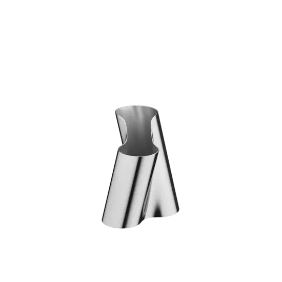 Georg Jensen georg jensen lituus vase stainless steel mirror small