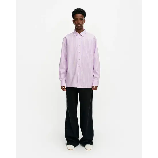 Marimekko marimekko jokapoika 2026 cotton shirt lilac size S