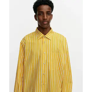 marimekko jokapoika 2026 cotton shirt orange size M