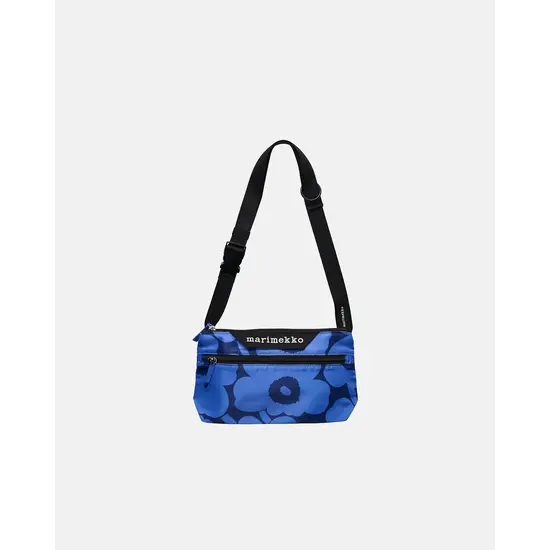 Marimekko marimekko neat crossbody unikko S shoulder bag blue 17x32x7 cm