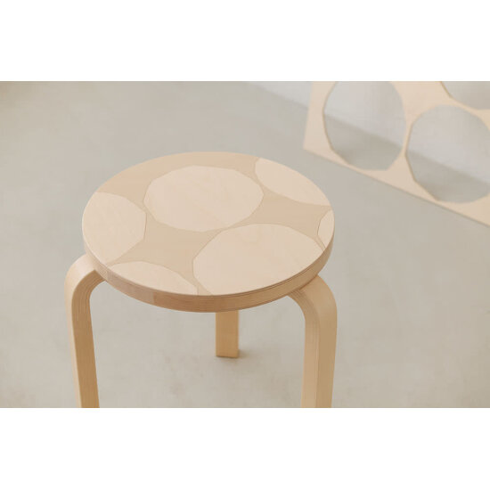 Artek artek x marimekko stool 60  kivet, 90 anniversary edtion