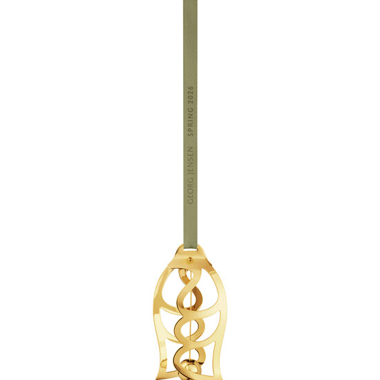 Georg Jensen georg jensen spring ornament 2026 18 kt gold plated