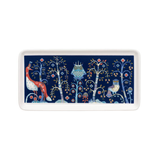 Iittala iittala taika plate rectangle 12x24cm blue