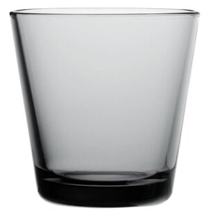 iittala kartio tumbler 21cl grey 2pc