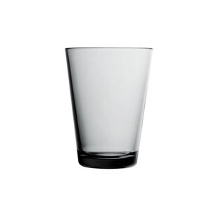 iittala kartio tumbler 40cl grey 2pc
