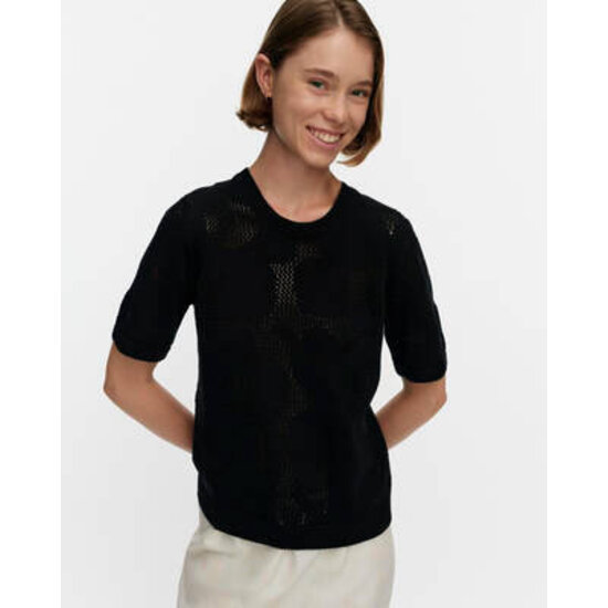 Marimekko marimekko vilkku unikko knitted top black M