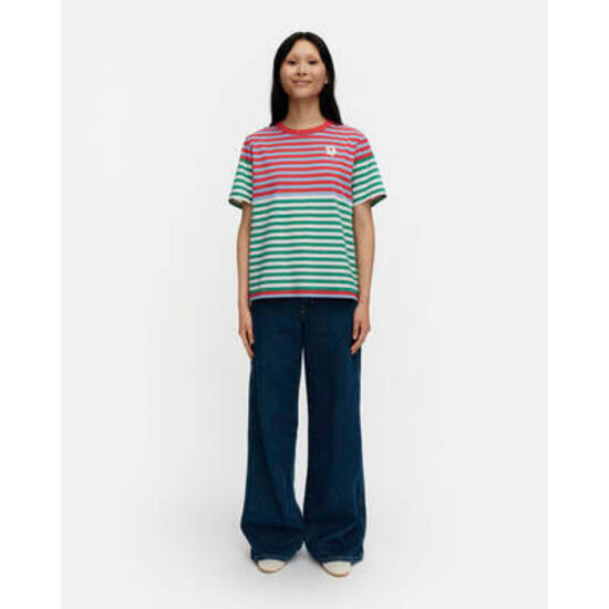 Marimekko marimekko tasaraita unikko t-shirt S