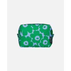 marimekko vilja mini unikko cosmetic bag blue-green