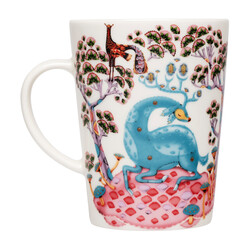 iittala satumetsä mug 0,4L baby pink-sky blue
