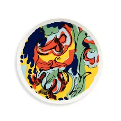 marimekko kraftmo plate 25cm. colored plate