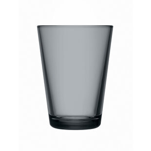 iittala kartio tumbler grey 40 cl.