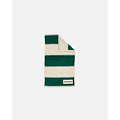Marimekko marimekko galleria guest towel 30x50 cm green- white stripes