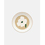 Marimekko marimekko Oiva / Unikko Deep plate 20,5 cm beige/wit