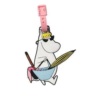 arabia moomin luggage tag snorkmaiden