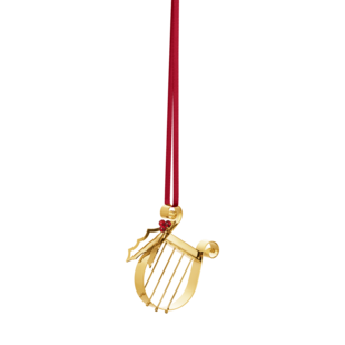 Georg Jensen kersthanger 2026 harp goud