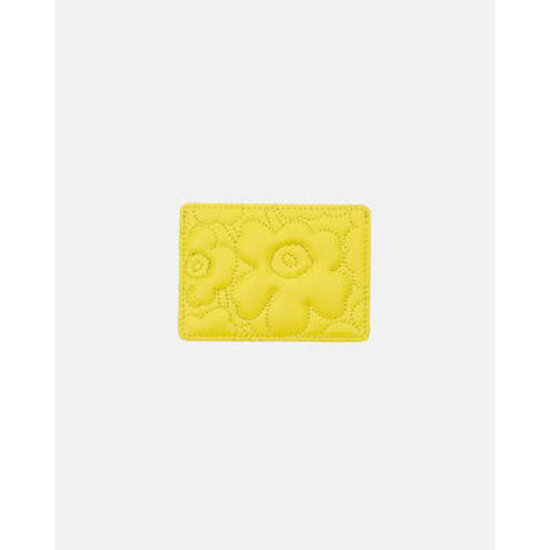 Marimekko Card Holder Unikko Wallet geel/yellow