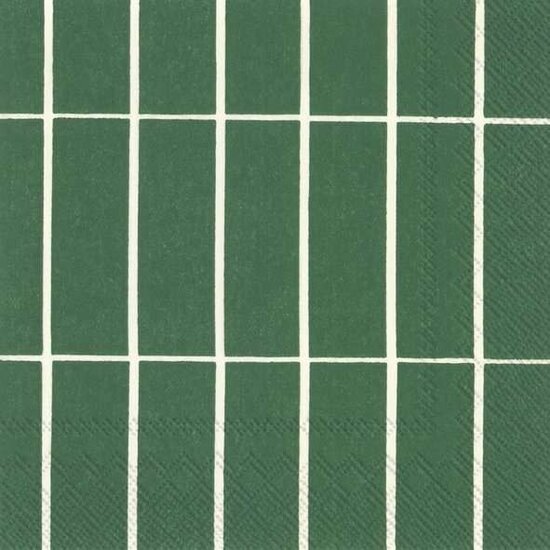 Marimekko marimekko tiiliskivi groen servetten
