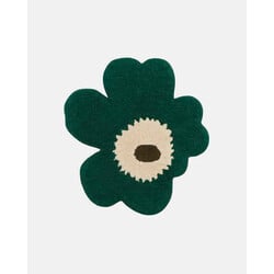 marimekko unikko bath mat 73 x 74 cm. green