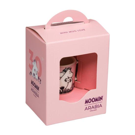 Moomin arabia moomin mini mug love box