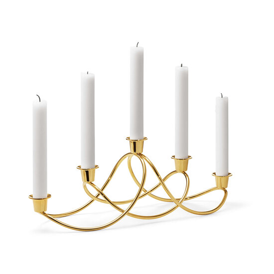Georg Jensen Georg Jensen harmony candleholder gold